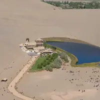Crescent Lake & Singing Sand Dunes
