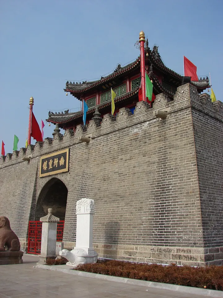 Guangning City, Beizhen (Drum Tower and Li Chengliang Arch) (广宁城(鼓楼与李成梁石坊))