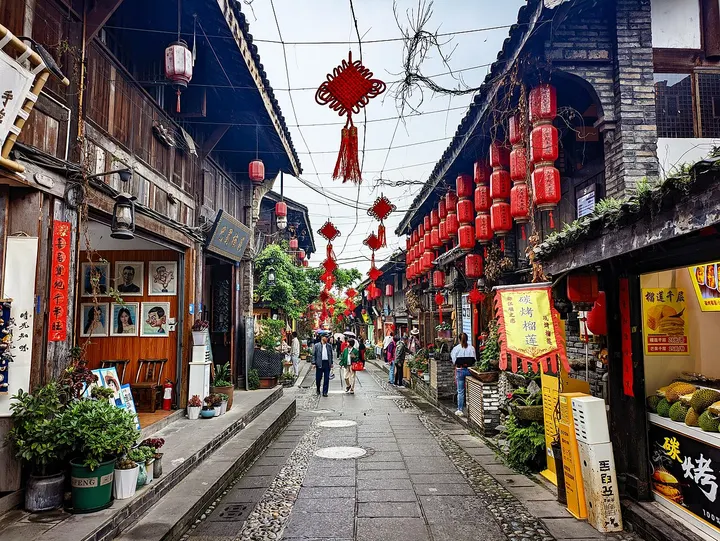 Guanxian Old Town, Dujiangyan (灌县古城)