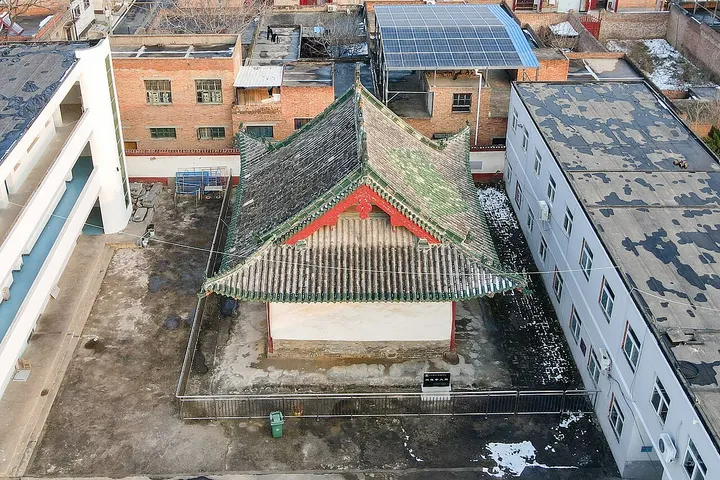 Main Hall of Xingfu Temple, Yanshi (偃师兴福寺大殿)