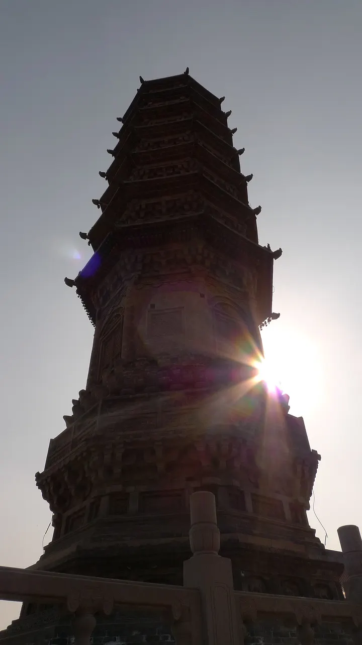 Pagoda of Bailin Temple (柏林寺塔)